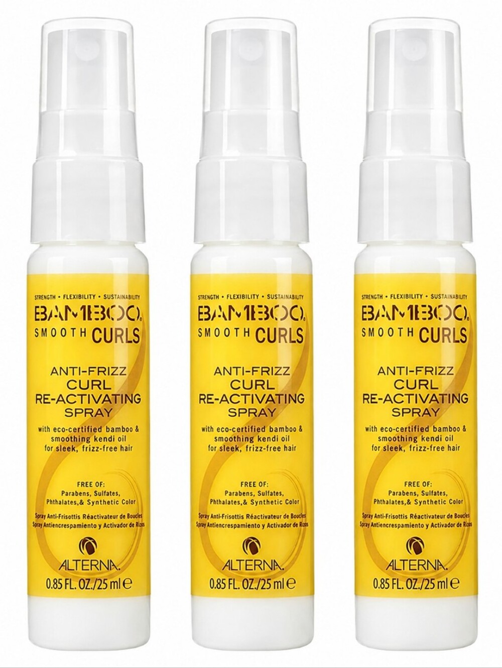 BUNDLE OF 3 ALTERNA CURL REACTIVATING SPRAY